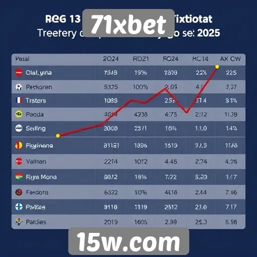Tendências de apostas no 71xbet para 2025