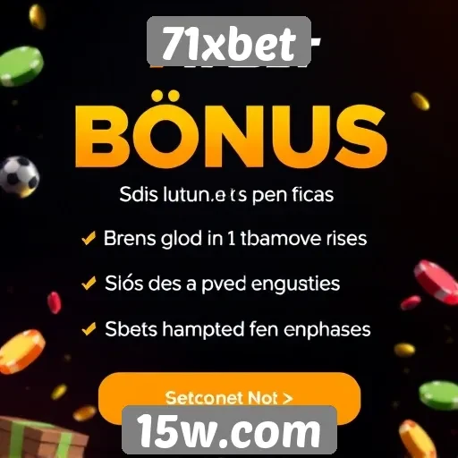 Como funciona o sistema de bônus do 71xbet